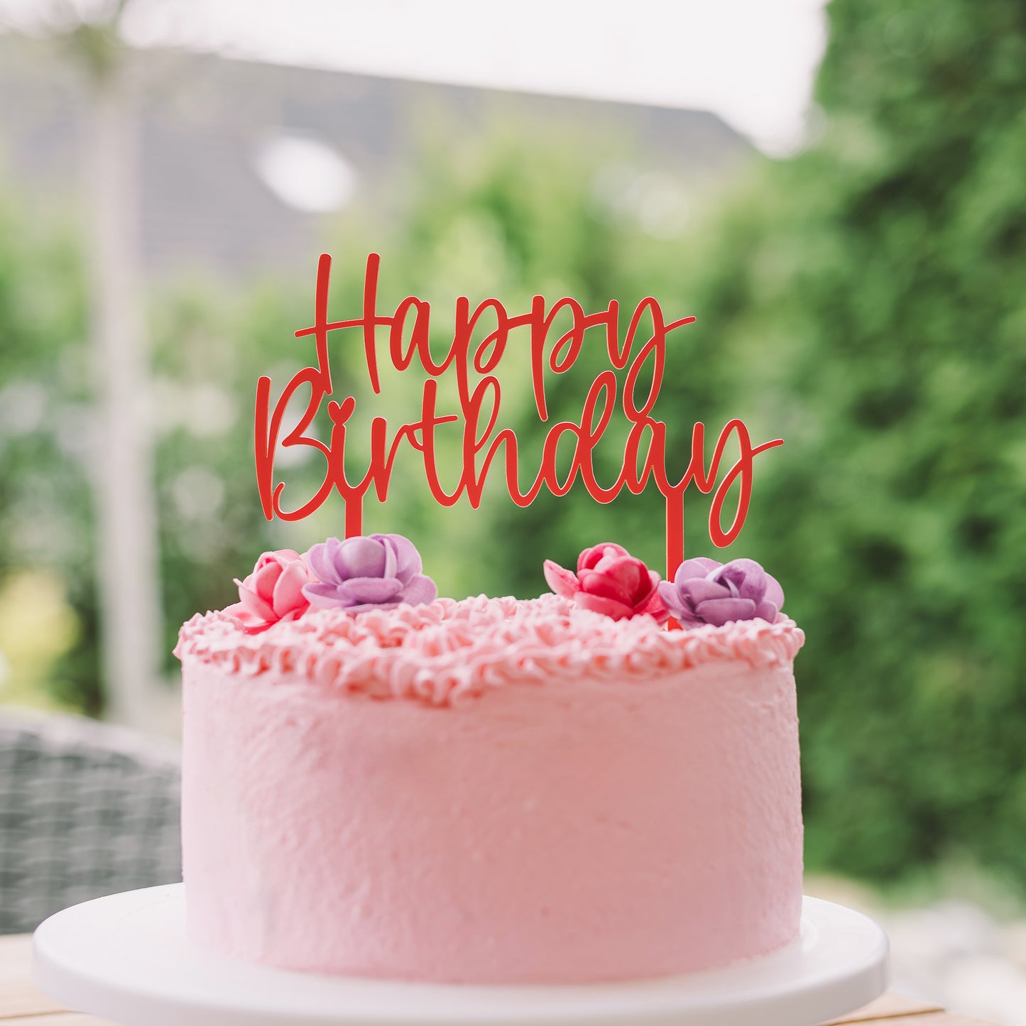 Caketopper „Happy Birthday"